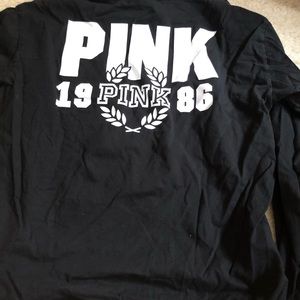 Vs pink hooded tee